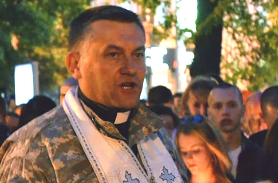Капелан «Правого сектора» «Залізняк»