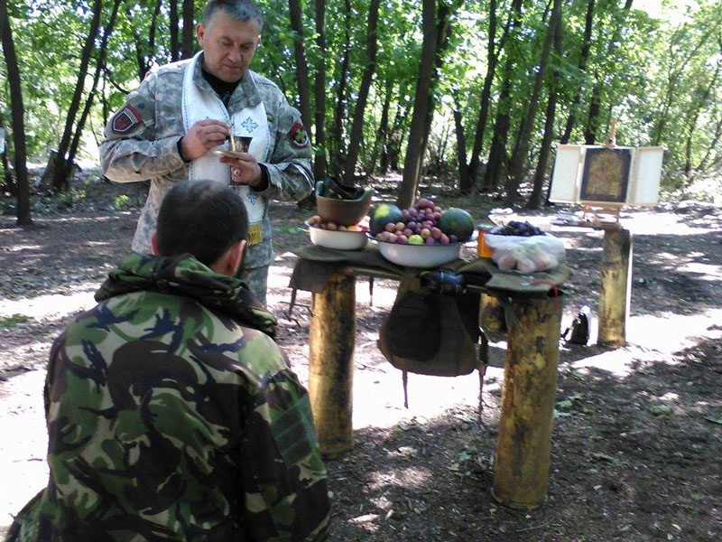 Капелан «Правого сектора» «Залізняк»