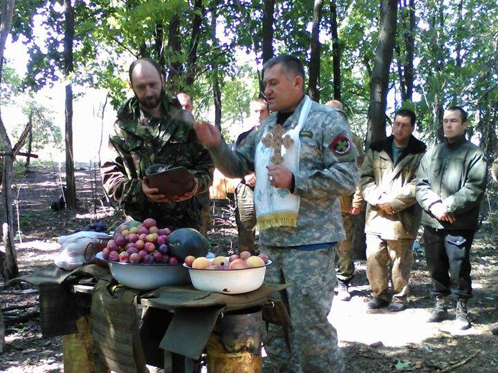 Капелан «Правого сектора» «Залізняк»