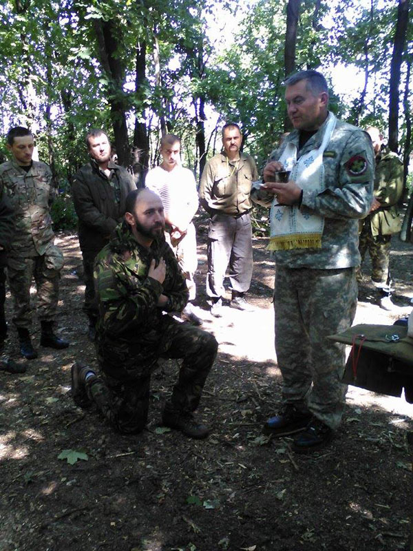 Капелан «Правого сектора» «Залізняк»