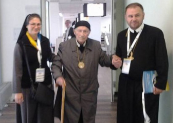 Як вітали найстарішого монаха на Тернопільщині (ФОТО)