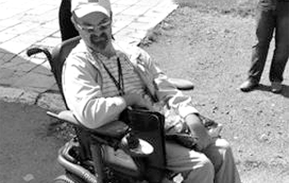 Пан Любомир із смт. Козова.