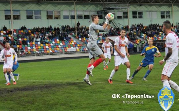 ФК «Тернопіль» здобув третю перемогу в чемпіонаті
