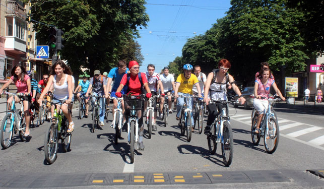 В Тернополі велосипедисти популяризуватимуть читання