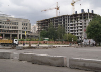 Площу Героїв Євромайдану готують до встановлення монумента