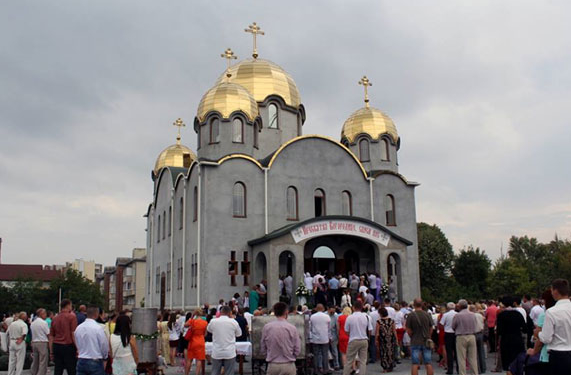 В Тернополі освятили храм Різдва Пресвятої Богородиці УГКЦ