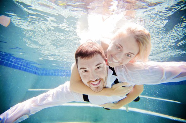 Весілля… під водою