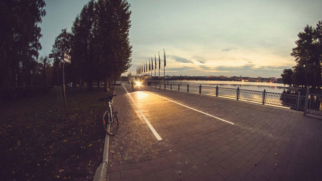 А ви вже бачили велодоріжки у Тернополі?