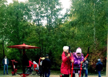 Тернопільські дітлахи освоюють нові майданчики на Куліша (ФОТО)