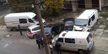 У Тернополі «Мерседес» протаранив п’ять автівок. (ФОТО)