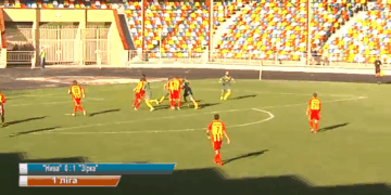 Тернопільська “Нива” мінімально поступилася лідеру