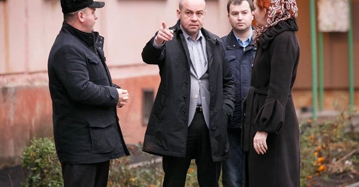 Сергій Надал поспілкувався з мешканцями вулиці Лесі Українки