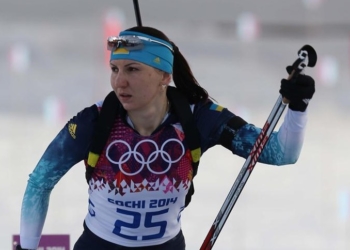 Олена Підгрушна — третя в контрольній гонці