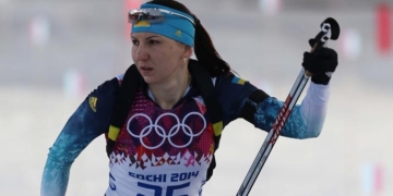 Олена Підгрушна — третя в контрольній гонці