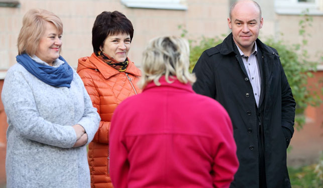 Сергій Надал: «Капітальний ремонт двору на бульварі Куліша триватиме доти, поки сприятиме погода»