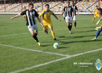 ФК «Тернопіль» мінімально програв у Полтаві