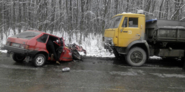 На Тернопільщині дві аварії через ожеледь