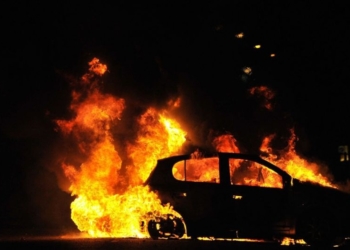 У Бережанах спалили автівку заступника голови райради