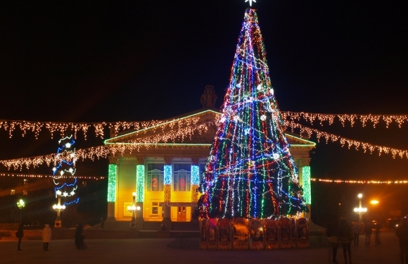 На Миколая центр Тернополя «засіяє»