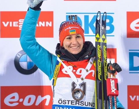 Олена Підгрушна – знову в трійці!