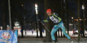 Олена Підгрушна — 14-та в спринтерській гонці