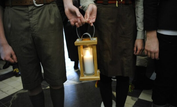 Тернопільські пластуни передали Вифлиємський вогонь миру громаді міста