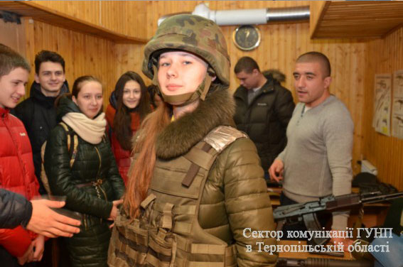 Школярі побачили справжнісінький… тир