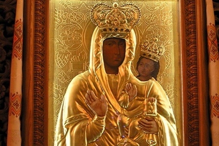 В Тернопіль привезли Зарваницьку чудотворну ікону