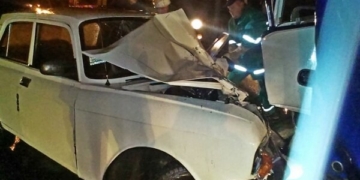 Після аварії, щоб витягти водія, розрізали автівку. (ФОТО)