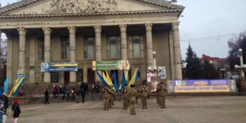 Як в Тернополі Героїв зустрічали (фото)