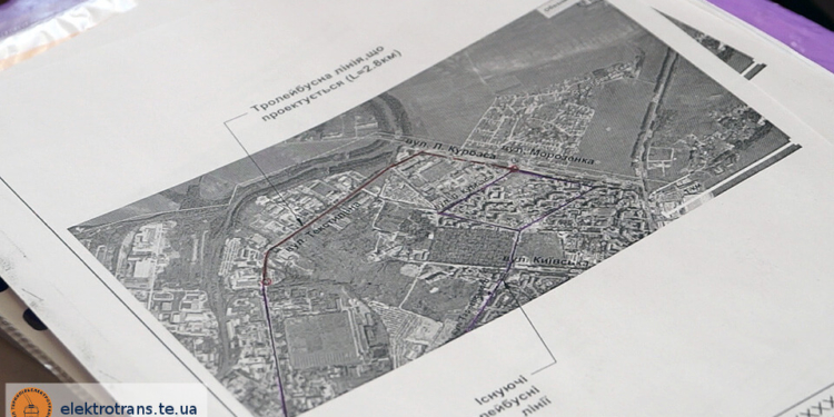 5 кілометрів нової тролейбусної лінії прокладуть у Тернополі