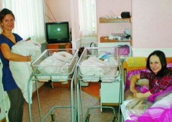 Жінка з Тернопільщини народила трійню