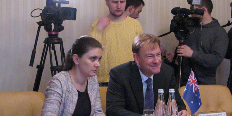 У Тернопіль приїхав посол Австралії