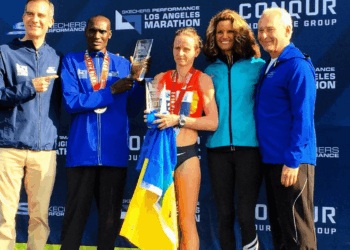 Наталія Легонькова із Бережан виграла престижний марафон у Лос-Анжелесі