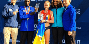 Наталія Легонькова із Бережан виграла престижний марафон у Лос-Анжелесі