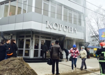 У Тернополі біля автовокзалу горів нічний клуб