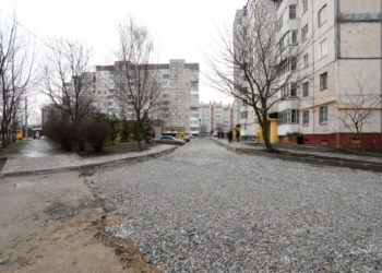 Міський голова Сергій Надал оглянув стан проведення ремонтних робіт на вулиці Курбаса, 2