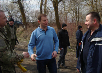 Степан Барна взявся за… сміття