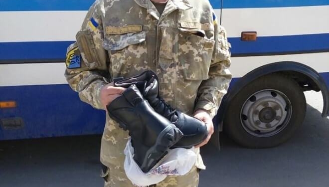 У Тернополі взули бійця АТО