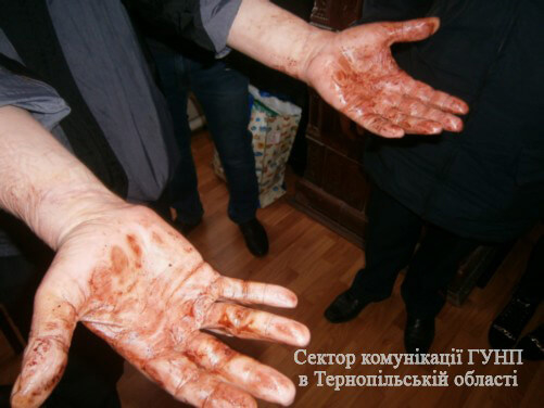 На Тернопільщині в квартирі псих відрізав голову пенсіонеру