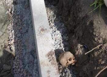 У центрі Тернополя знайшли людський череп і  кістки