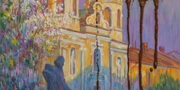 Олег Шупляк по-особливому підписуватиме свої картини на  знак протесту