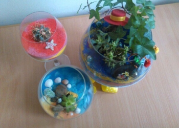 Тернополяни створюють міні-сад у банках