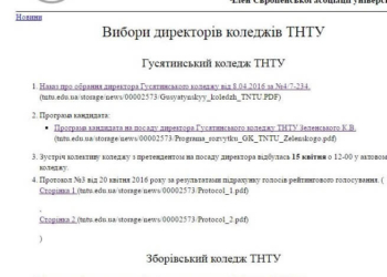 Без “свята демократії”: як у коледжах Тернопільщини обирали керівників