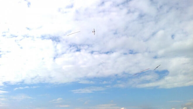 У Тернополі випробовували авіамоделі літаків (фото)