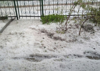 Перед Великоднем Тернопілля засипало градом (Фото)