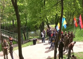 На честь дивізії СС «Галичина» активісти посадили дерева