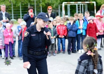 Тернопільські школярі приміряли на себе роль патрульних
