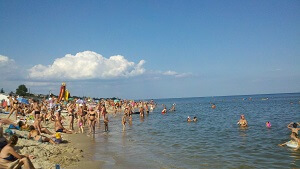 Поховали Марту Окаринську, яка загинула під час шторму 14 червня в селищі Затока під Одесою