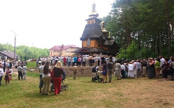 У Тернополі освятили єдину в області лемківську церкву (Фото)